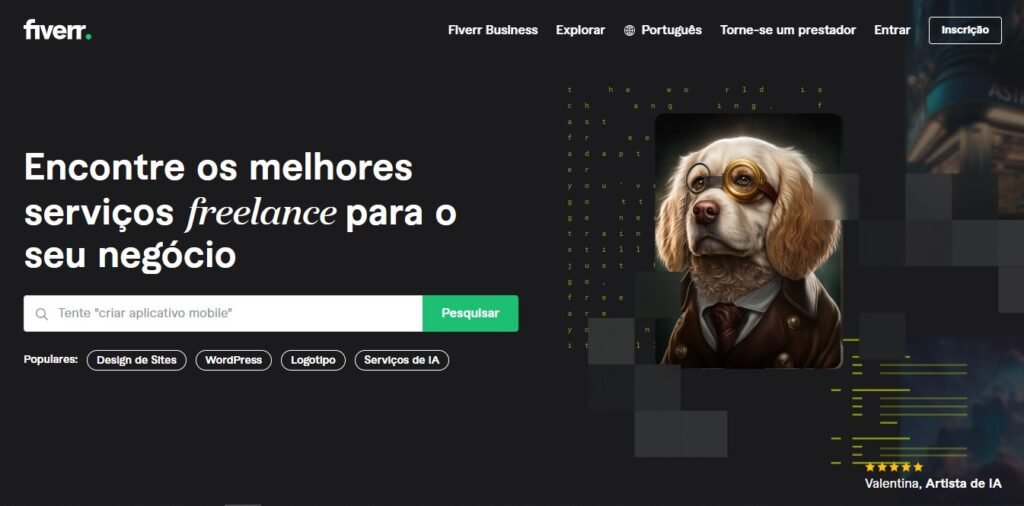 Freelancer online fiverr