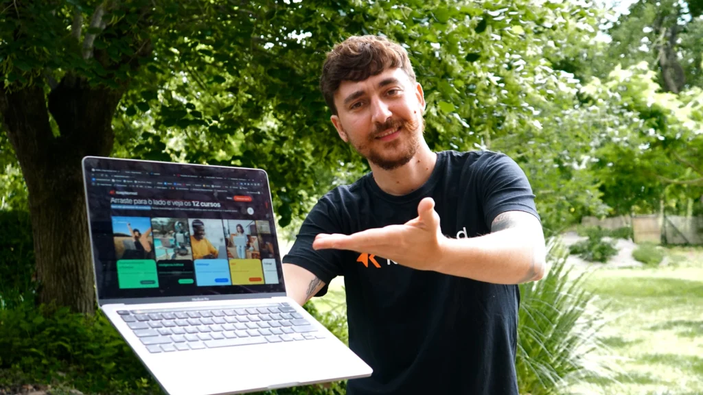 Nômade digital com sucesso