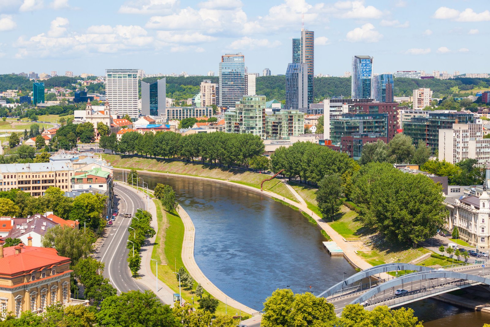 Destinos Alternativos para Nômades Digitais - Vilnius